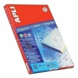 APLI Labels Round corners 63.5 x 46.6mm self-adhesive label White 1800 pc(s)