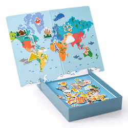 APLI Kids World map Rectangle