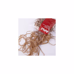 - 18763 - Elastic Bands - Diameter 140 x 2 mm - 1 kg Bag - 70% Natural Rubber