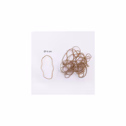 - 18763 - Elastic Bands - Diameter 140 x 2 mm - 1 kg Bag - 70% Natural Rubber