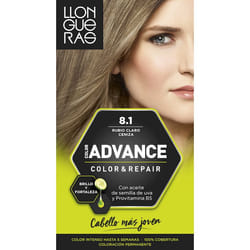 Llongueras Color Advance 8.1 Light Ash Blonde