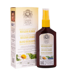 Inteacosmetics Premium Natural Blonde Highlights Hair Lightening Spray with Ecologic Camomile Extract without alcohol Hair lotion Women 100 ml