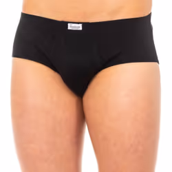 Slip Sport Con Abertura Delantera Para Hombre A0527 - black, XXL