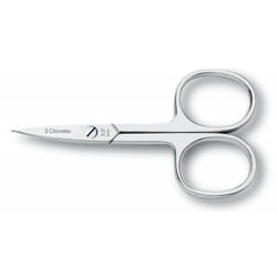 3 Claveles Straight Nail Scissors Nickel-plated steel Straight blade