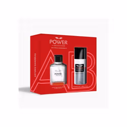 Antonio Banderas Power Of Seduction 2 Piece Gift Set: 100ml EDT Spray - Deodorant Spray 150ml