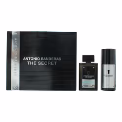 Antonio Banderas The Secret 2 Piece Gift Set: 100ml EDT Spray - Deodorant Spray 150ml