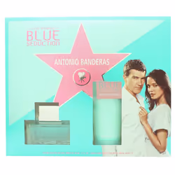 Antonio Banderas Blue Seduction Gift Set 50ml EDT Spray + 100ml Body Lotion