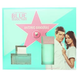 Antonio Banderas Blue Seduction Gift Set 50ml EDT Spray + 100ml Body Lotion