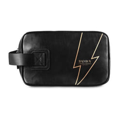 Carolina Herrera Black Bad Boy Overnight/ Toiletry/ Wash Bag