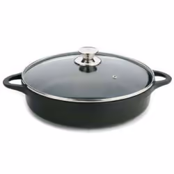 Valira 4135/25, Black, Aluminium, Black, Glass, 24 cm, 270 mm