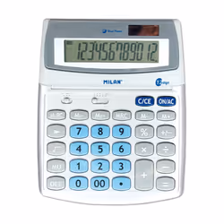 Milan 152512BL calculator Desktop Basic Metallic