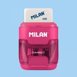 Milan 4703116 pencil sharpener Manual pencil sharpener Blue, Green, Orange, Pink