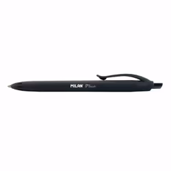 Milan P1, Clip, Clip-on retractable ballpoint pen, Black, 25 pc(s), Medium