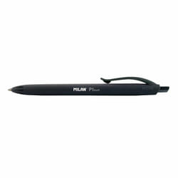 Milan P1 Black Clip-on retractable ballpoint pen Medium 25 pc(s)
