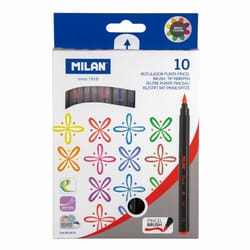 Milan 0612610 felt pen Multicolour 10 pc(s)