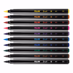 Milan 0612610 felt pen Multicolour 10 pc(s)