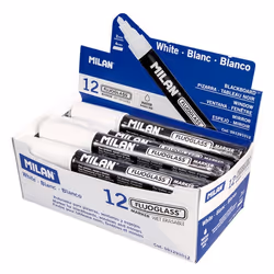 Milan 591291012 marker 12 pc(s) Chisel tip White