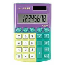 Milan Sunset calculator Desktop Basic Turquoise