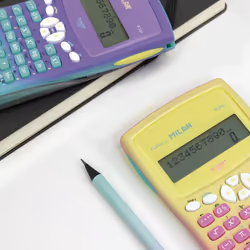 Milan 159110SNGRBL calculator Pocket Scientific Lilac, Turquoise