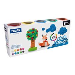 Milan 913510B pottery/modelling compound Modeling dough 850 g Multicolour 10 pc(s)