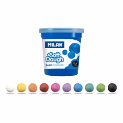Milan 913510B pottery/modelling compound Modeling dough 850 g Multicolour 10 pc(s)