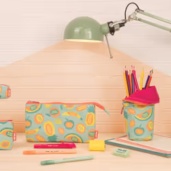 Milan 08146FK pencil case Soft pencil case Polyester Assorted colours