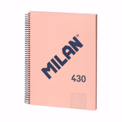 Milan 57143E80P, Image, Pink, A4, 80 sheets, 95 g/m², Hardcover