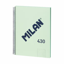 Milan 57142E80GR writing notebook A4 80 sheets Green