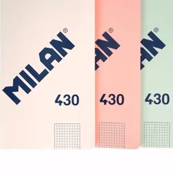 Milan 57243G48BG writing notebook A4 48 sheets Beige