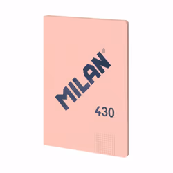 Milan 57243G48P, Monochromatic, Rose, A4, 48 sheets, 95 g/m², Squared paper