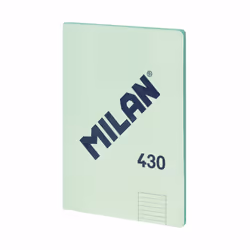Milan 57242G48GR, Monochromatic, Light Green, A4, 48 sheets, 95 g/m², Lined paper