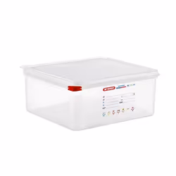 ARAVEN 00470, Dispenser, Rectangular, 14 L, Translucent, Polypropylene (PP), -40 - 95 °C