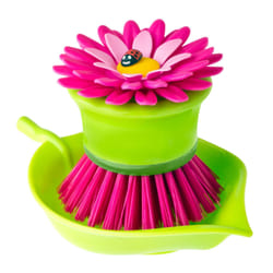 Vigar 8411782800627 scrub brush Plastic Green, Pink