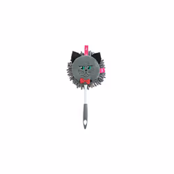 Duster, Material: Polypropylene, TPR, Polyester, Microfiber, Grey, 36 x 15 x 11,5 cm