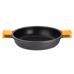 BRA Efficient, 12 L, Round, Black, Aluminium, Teflon Platinum Plus, Black