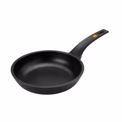 BRA Efficient, Round, All-purpose pan, Black, PTFE, Aluminium, Gas, Induction