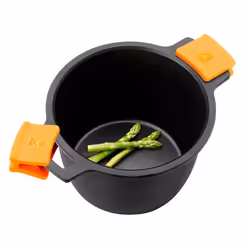 BRA A273903 saucepan 4.1 L Round Black, Orange