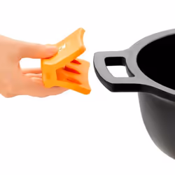 BRA A273907 saucepan 11.1 L Round Black, Orange - Additional view 4