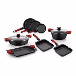 BRA Premiere A410332 saucepan Round Black, Red