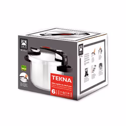 BRA Tekna A185602 stovetop pressure cooker 6 L Stainless steel - Additional view 6