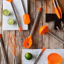 BRA A195004 kitchen tongs 280 mm Nylon, Silicone Silicone