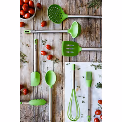 BRA A197011 kitchen utensil set 5 pc(s) Green, Stainless steel