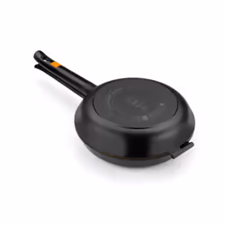 BRA Efficient A271464, Round, Omelette pan, Black, Orange, Teflon Platinum Plus, 5.5 mm, Gas, Induction