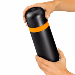 BRA Enjoy A198104 vacuum flask 0.5 L Black, Orange