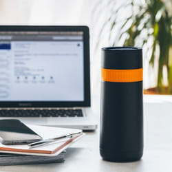 BRA Efficient A198107 vacuum flask 0.5 L Black, Orange