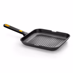 BRA Profesional A122329, Rectangular, Grill pan, Black, Aluminium, Bakelite, 4.5 mm, Ceramic, Gas, Induction