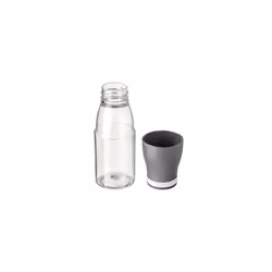 Urban Drink Bottle 400ml, Airtight, Tritan made, BPA Free, Break Resistant, No Flavor or Odor, Dishwasher and Microwave Safe. Grey