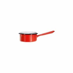 Saucepan Promo 12 cm of Enamelled Steel in redWhite 12 x 12 x 12 cm - Additional view 2