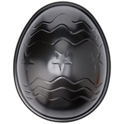 IBILI Cake mould Moka easter egg shaped 26x21x8,3 cm, 26 x 21 x 8.3 cm, Black