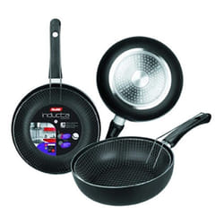 ibili Frying pan set Inducta with basket 24 cm  Aluminium  Black/Silve